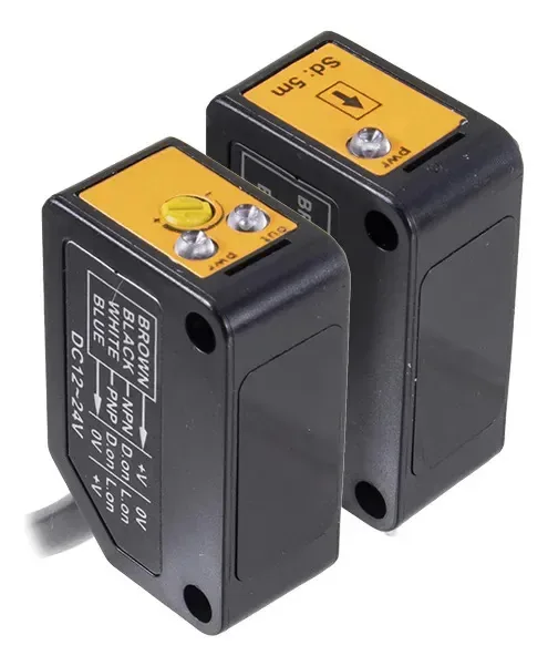 Sensor Fotoelétrico Barreira Npn 5m Pab-5mdn - Metaltex