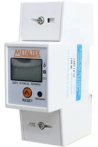 Medidor De Energia Emd1-100a Monofásico 100a Metaltex