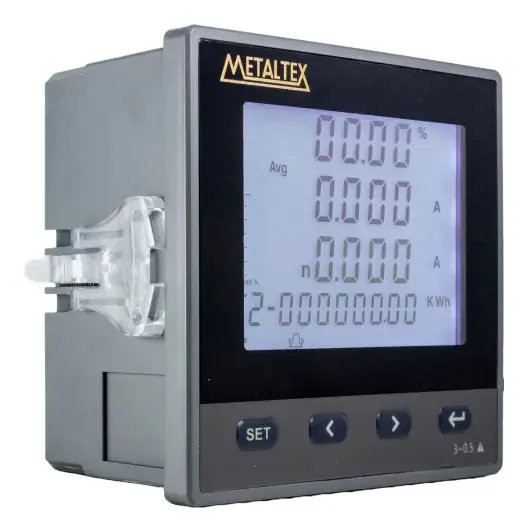 Multimedidor de Energia Digital Trifásico Metaltex RS485 Modbus