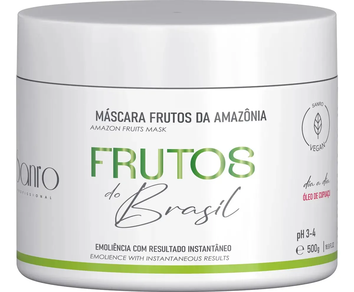 Máscara Cupuaçú Frutos Do Brasil 500g
