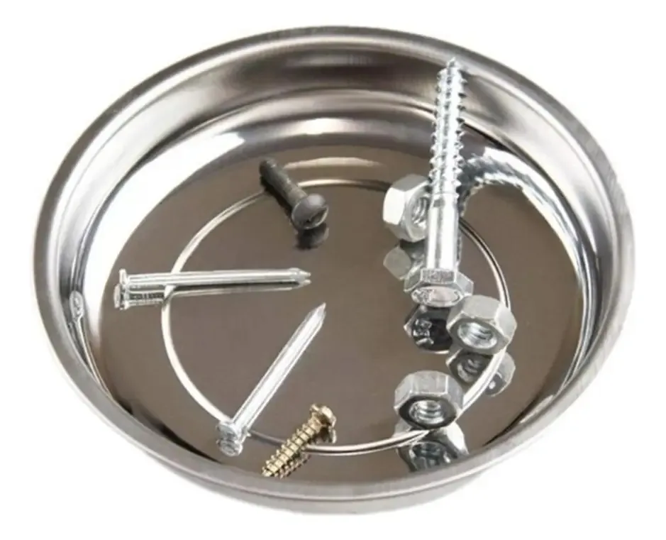 Prato Magnético de Aço Inox 10cm - LEE TOOLS 683999