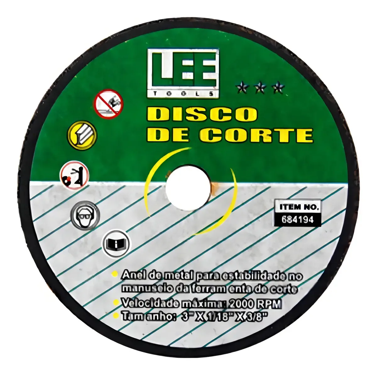 Disco De Corte Lee Tools 684194