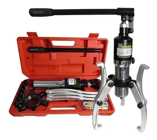 Saca Polia Hidráulico 5 Toneladas 3 Garras Maleta Leetools