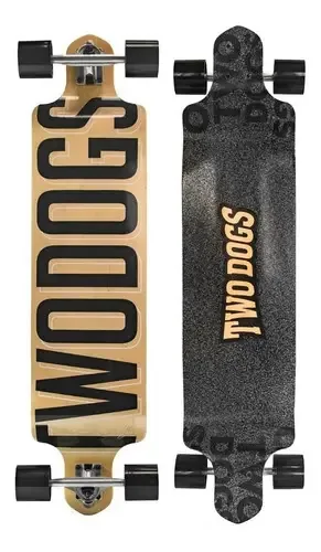 Skate Longboard Low Gravity Two Dogs - Cool Life Shape Maple