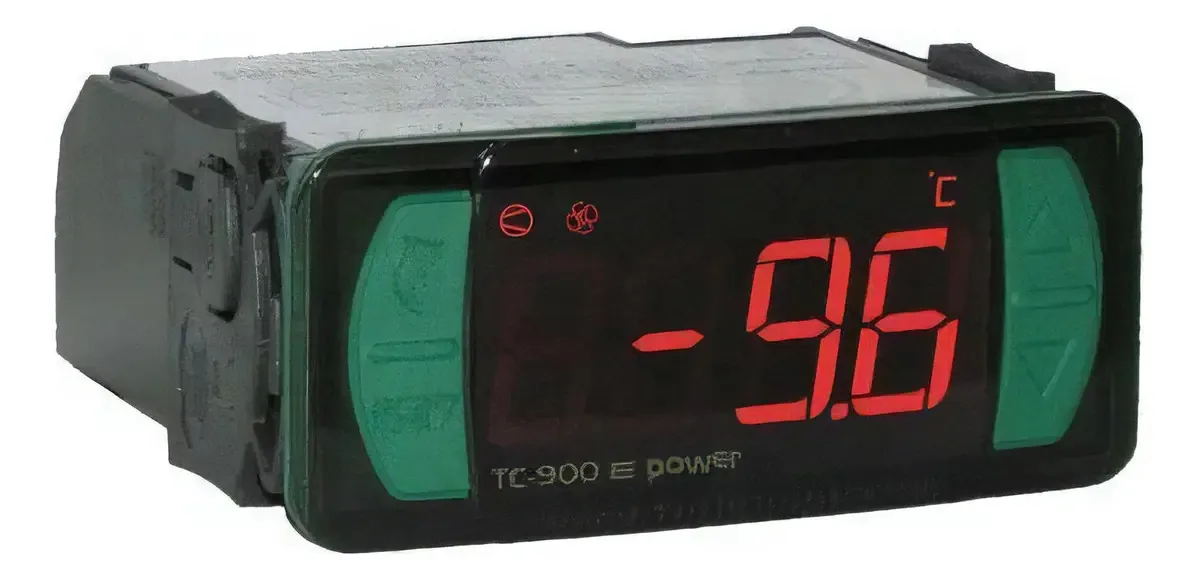 Controlador de Temperatura TC900El Power 12-24V Full Gauge para Congelados