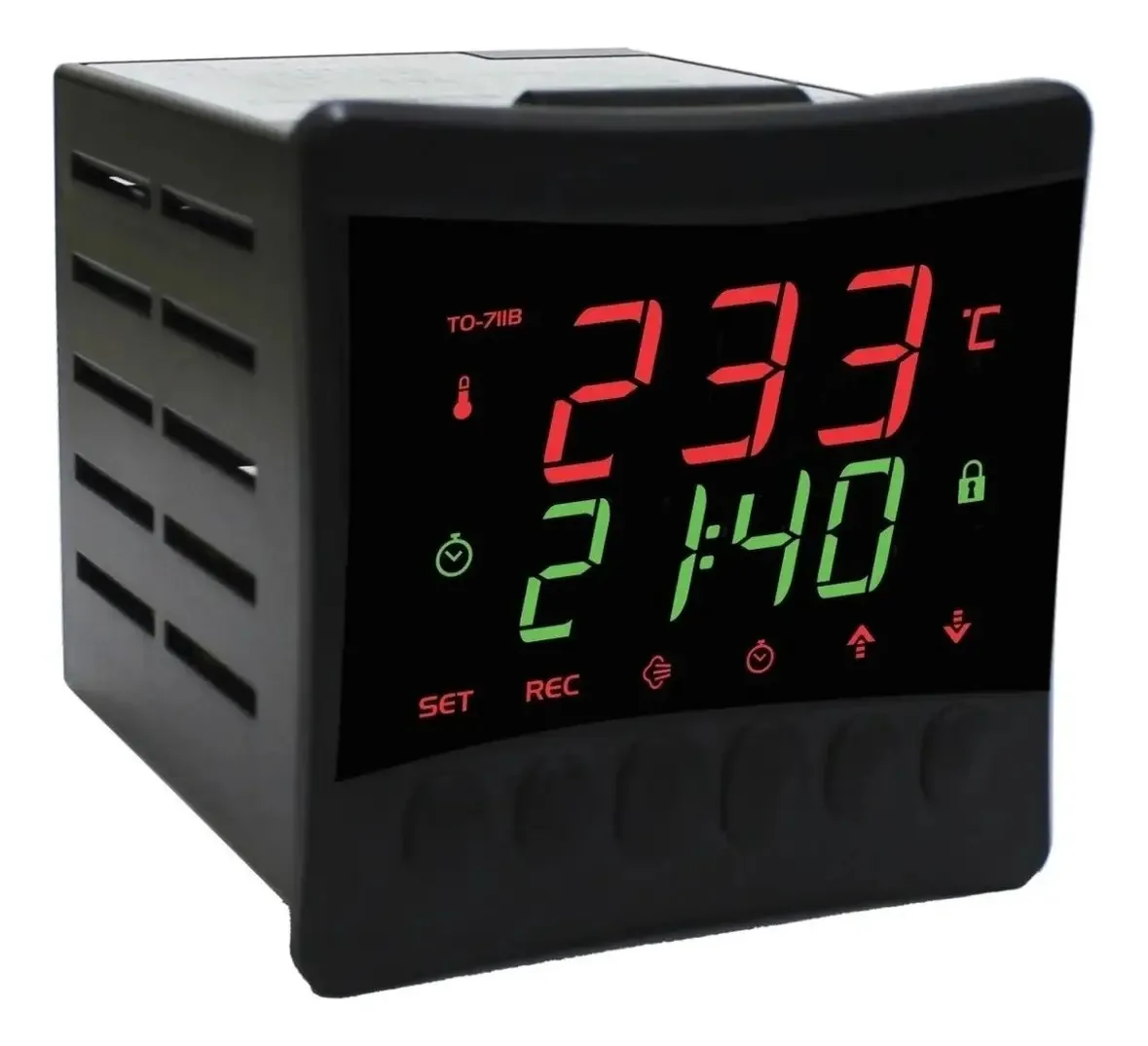 Controlador de Temperatura Full Gauge TO711F para Fornos e Estufas