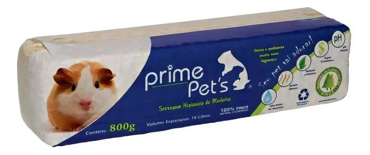 Serragem Higienica Prime Pets 800g