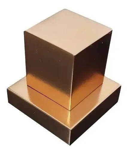 Acabamento Para Registros Deca - Rose Gold Acabamento Metal