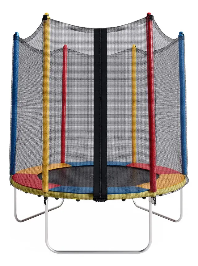 Cama Elástica Pula Pula Infantil Trampolim 1,40 Metros Henri Trampolim