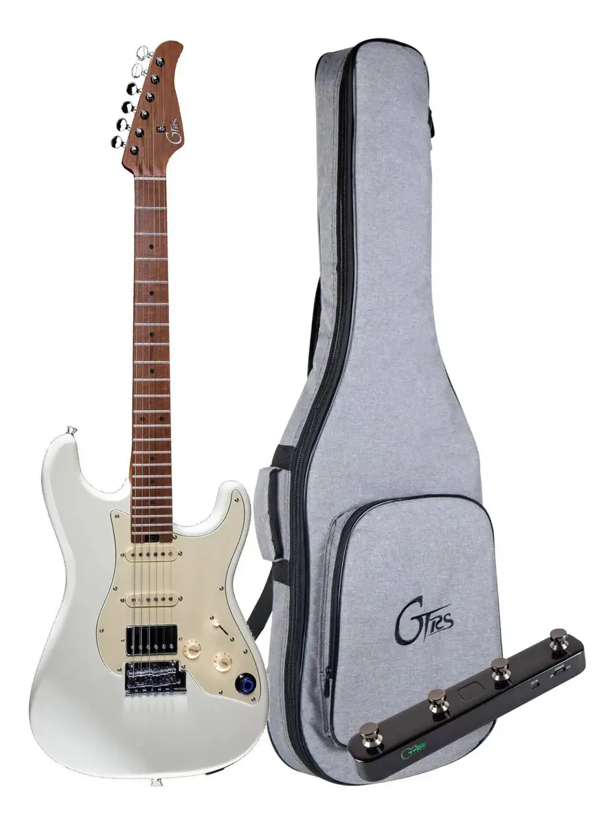 Guitarra Mooer Gtrs S801 Vintage White Com Efeitos E Bag