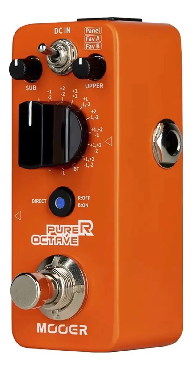 Pedal Mooer Moc-4 Purer Octave 15 Efeitos Oitavador Guitarra