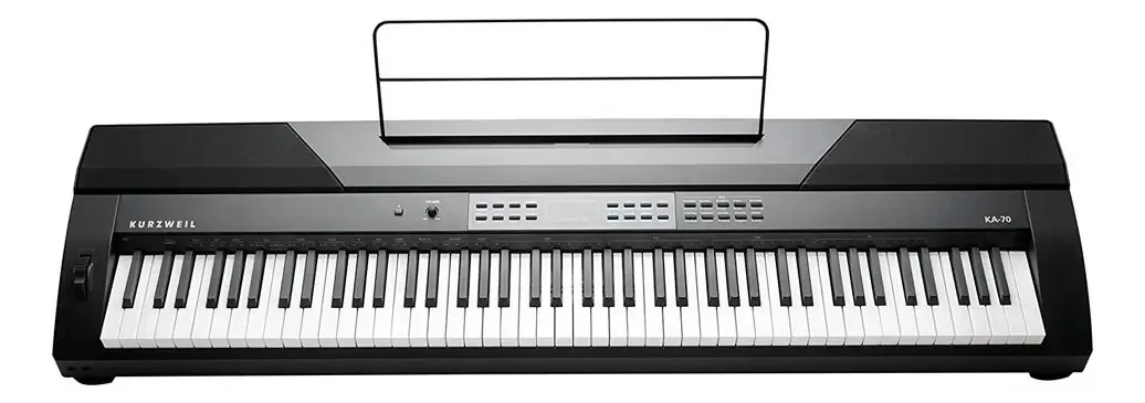 Piano Digital Kurzweil KA70 com 88 Teclas e Ação de Martelo
