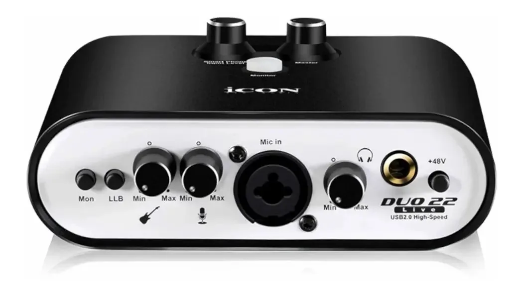 INTERFACE AUDIO 2C ICON DUO22LIVE 24BITS 192KHZ