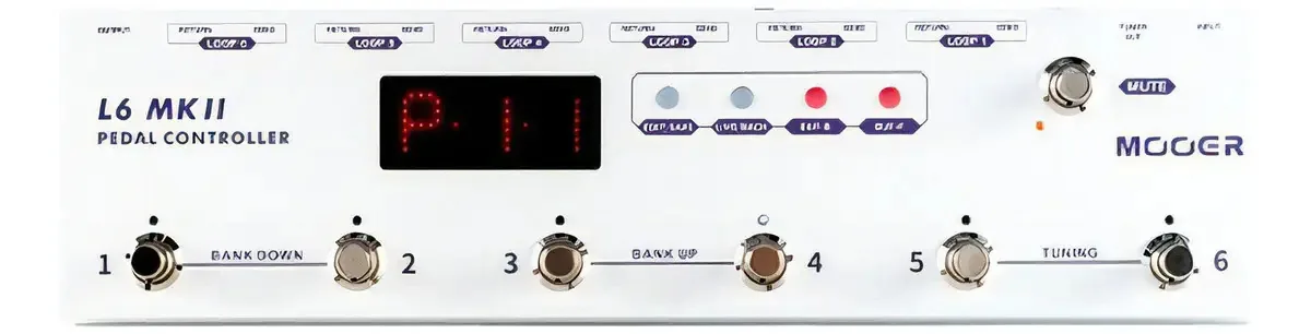 Mooer Controlador De Pedais - L6 MK II