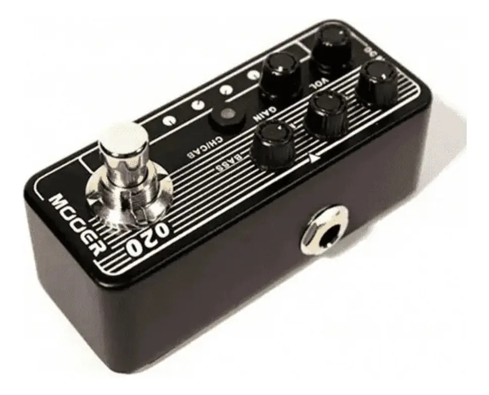 Pedal Mooer Blueno 020 Simulador de Amplificador para Guitarra