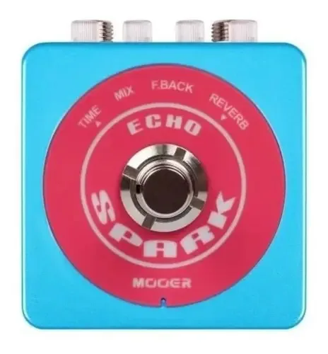 Pedal Mooer Echo Análogo SDL2 Azul