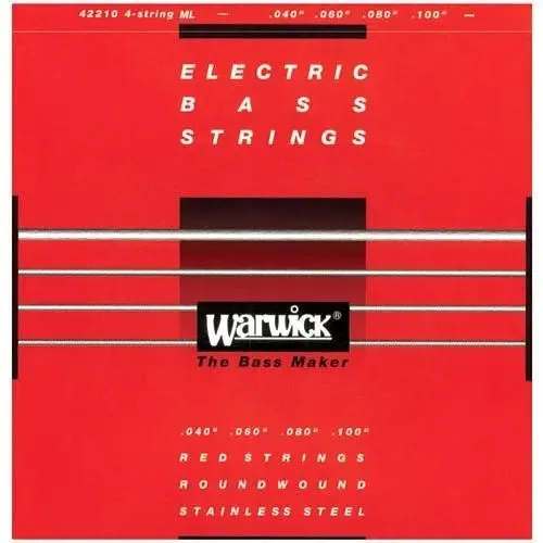 Encordoamento Warwick 4 Cordas Para Baixo 0,40 +