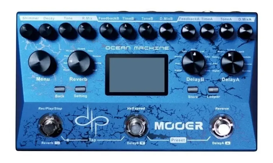 Pedal Mooer Tdl3 Ocean Machine