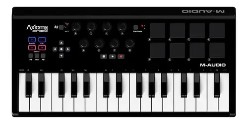 Teclado Controlador M-audio Axiom Air 32 C/ 32 Teclas 8 Pads