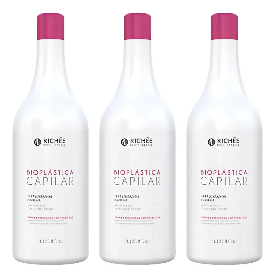 Alinhamento Capilar 3x1l Richée Bioplastica