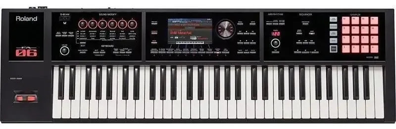 Teclado Roland Fa-06 Sintetizador Workstation Fa06