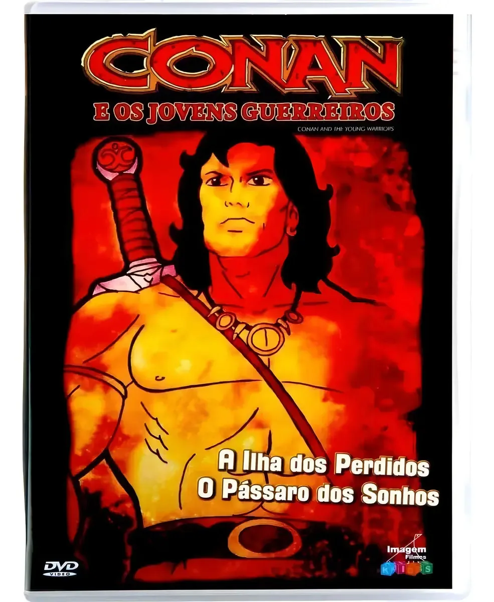 DVD Conan e os Jovens Guerreiros em Animação da Imagem Filmes