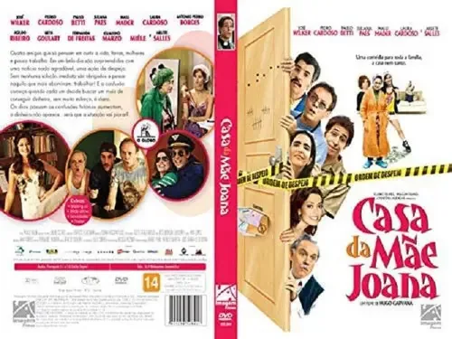 DVD Casa Da Mãe Joana Comédia Brasileira Hugo Carvana Imagem Filmes