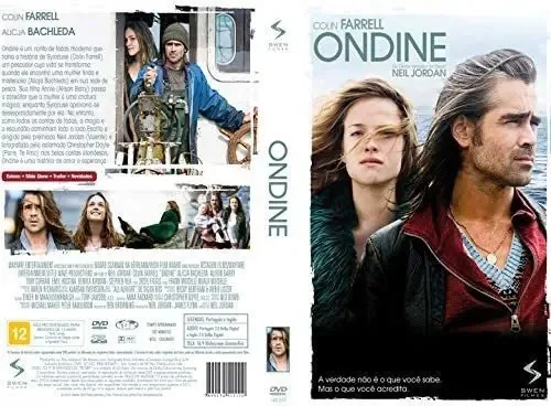 Ondine DVD Filme Drama Direção Neil Jordan Áudio Legendado Swen Filmes