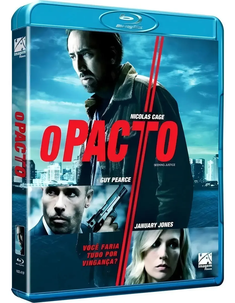 Blu-ray O Pacto Nicolas Cage Suspense Imagem Filmes 2011
