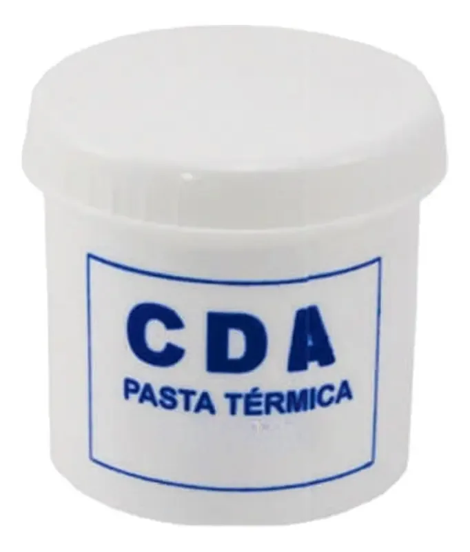 Pasta Térmica CDA 60g Pote Para Processadores Transistores e Consoles