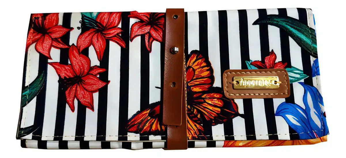 Porta Maquiagem Pinceis Ou Lápis Necessarie Enroladinha