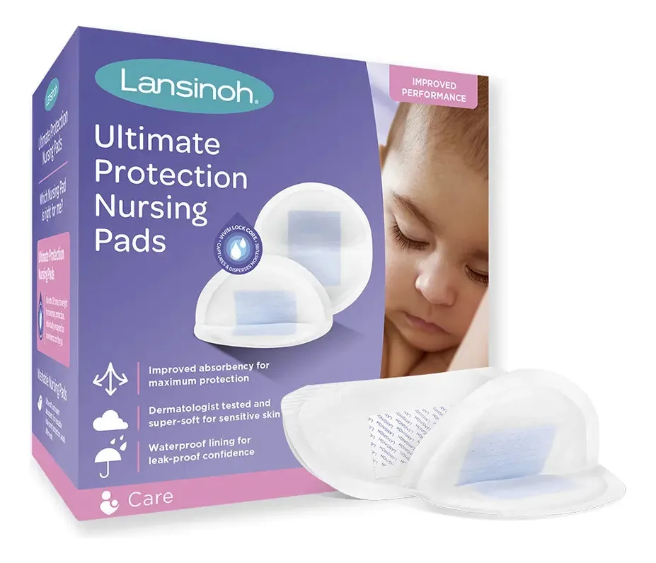 Absorventes De Seios Lansinoh Com 48 Unidades