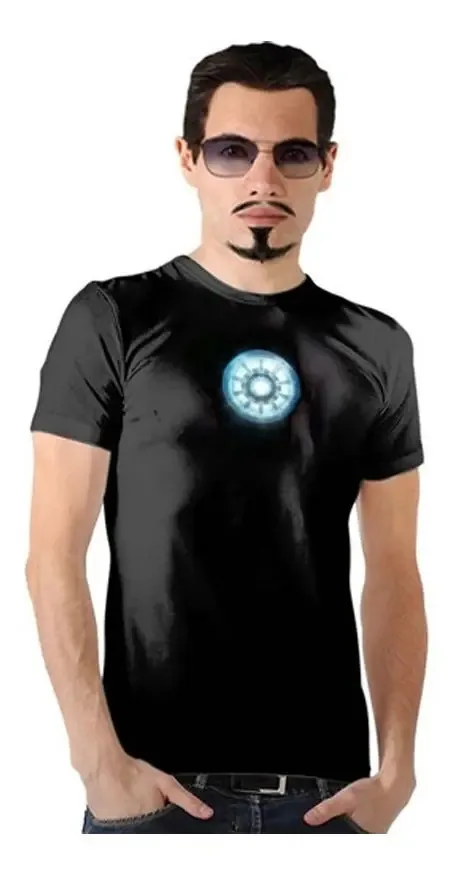 Fantasia Casual Tony Stark Homem De Ferro 3 - Adulto