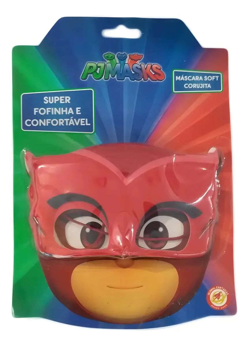 Mascara Soft Lagartixo Pjmasks Verde