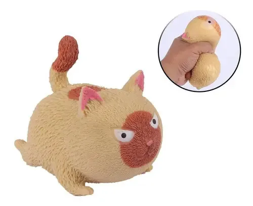 Gato Gatinho Flofys Esmaga Fidget Toys Antiestresse