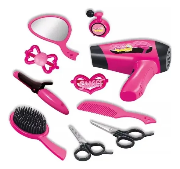 Kit Salao De Beleza Fashion Dm Toys Dmt6613