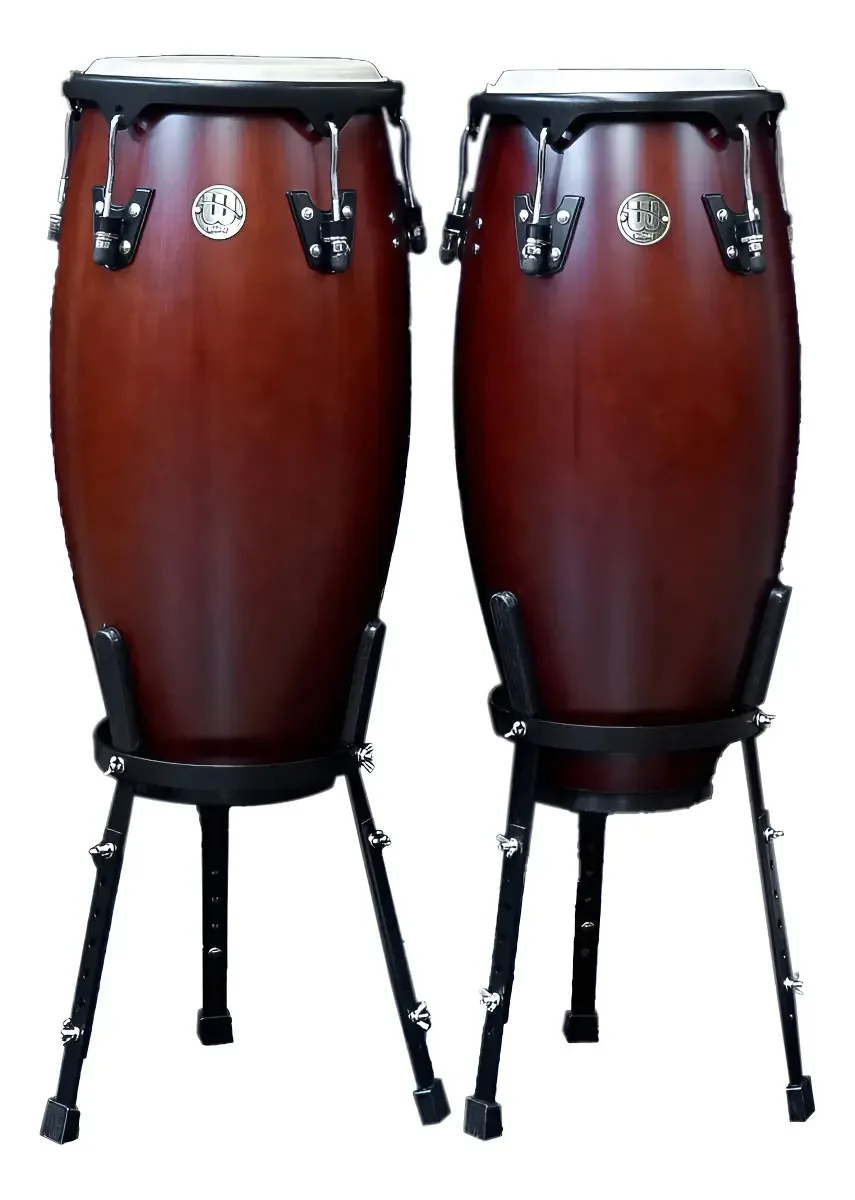 Congas Williams Santaclava 10" e 11" Pele Búfalo Thailand Rubber