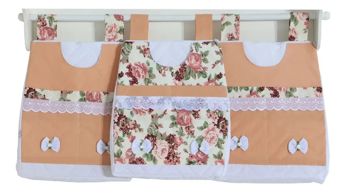Porta Fraldas De Varão Princesa Salmão