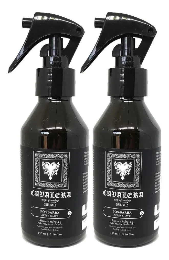 Loção Pós Barba Cavalera Bay Rum - Aroma Amadeirado
