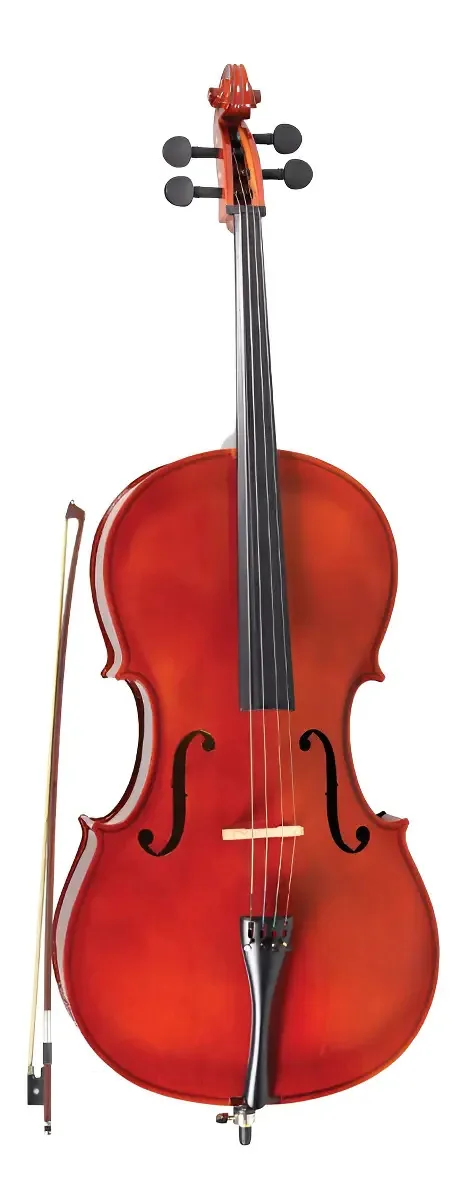 Violoncelo Sonotec CMO44 Mozart 4/4 com Bag, Arco e Breu