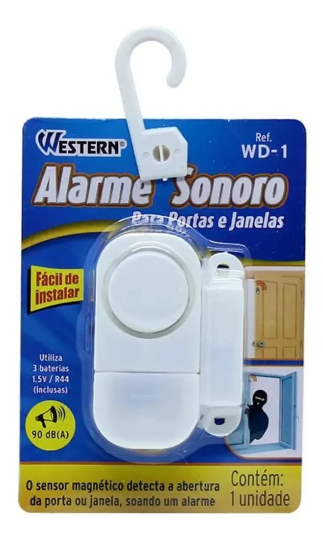Alarme P/ Portas E Janelas Thayry