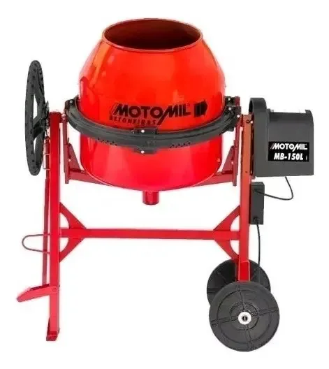 Betoneira 1/2hp 150 Litros Mb-150l Motomil