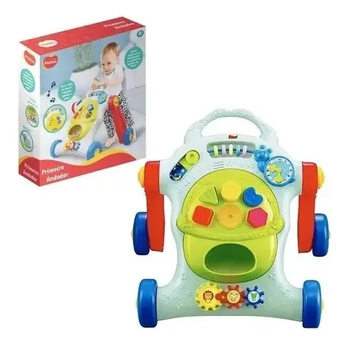 Meu Primeiro Andador Infantil Bebê - Minimi