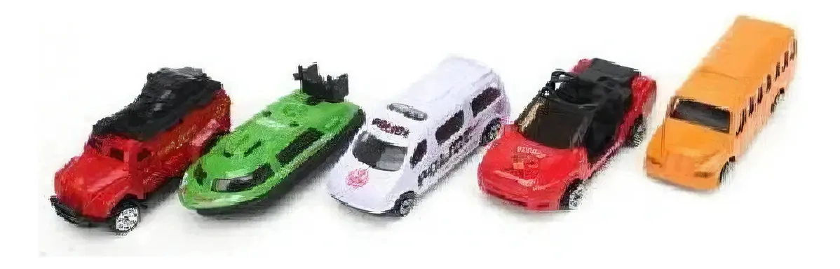 Conjunto De Mini Veículos - 1:64 - Velocidade Máxima