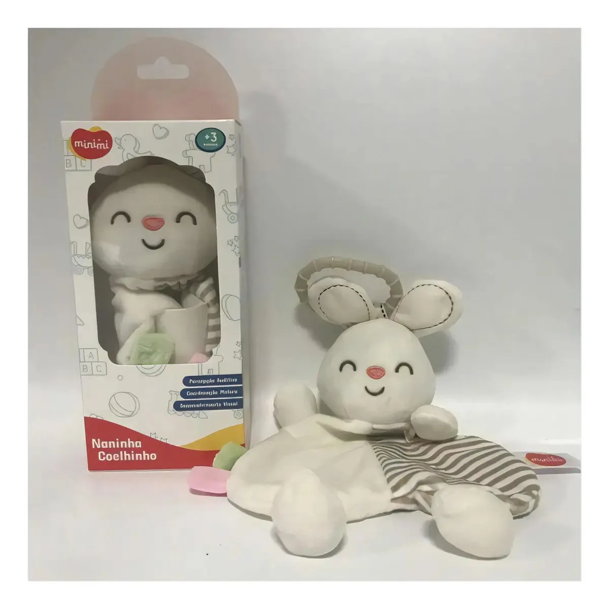 Pelúcia - Naninha - Coelhinho - Minimi