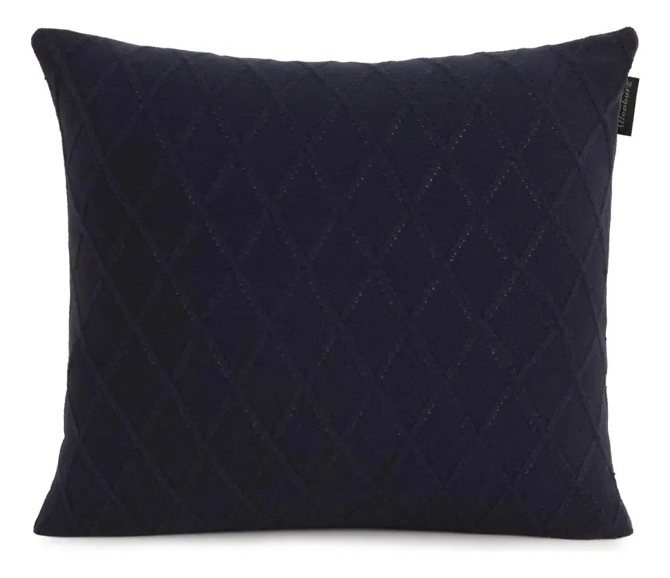 Almofada Tricô 45cm X 45cm Altenburg Amara Azul Náutica Azul Náutica Tricô