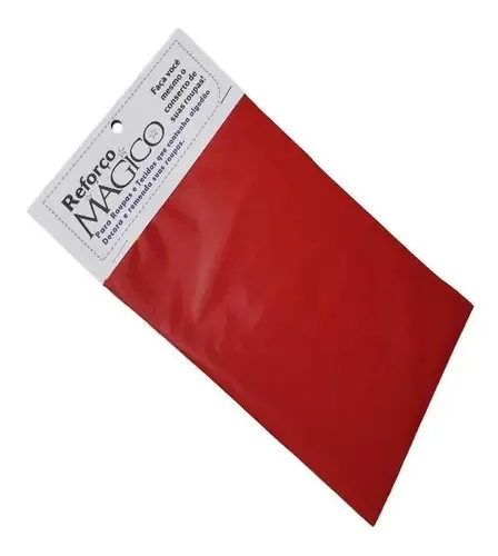 Reforço Mágico Termo Colante Vermelho