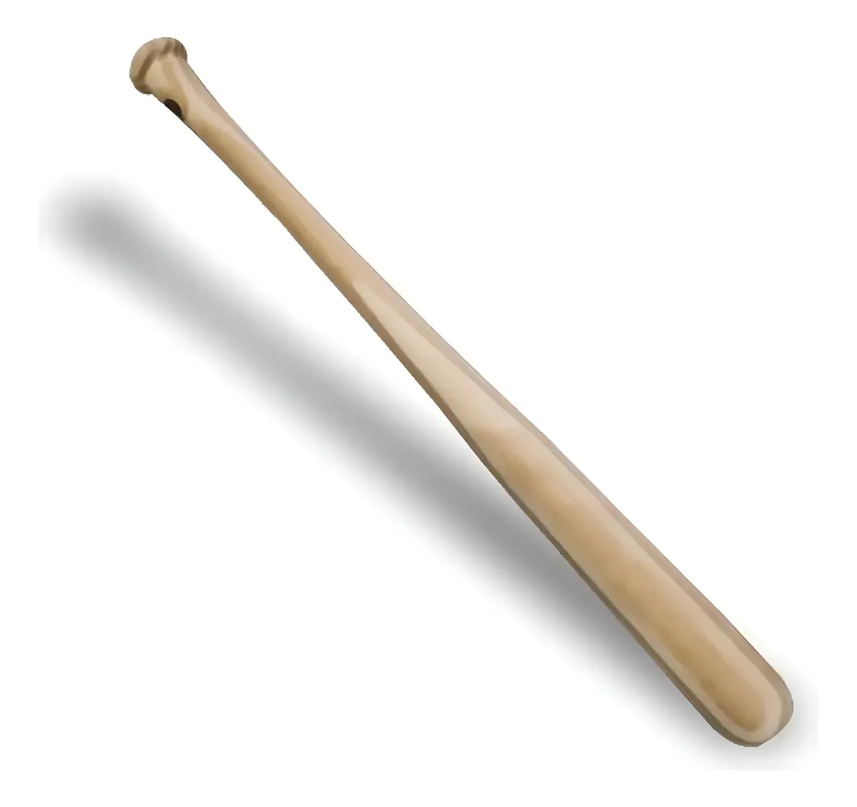Taco De Baseball (beisebol) Madeira Maciça Bets Bastão 65cm