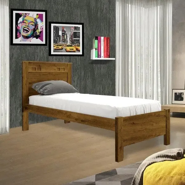 Cama Solteiro Star Leifer
