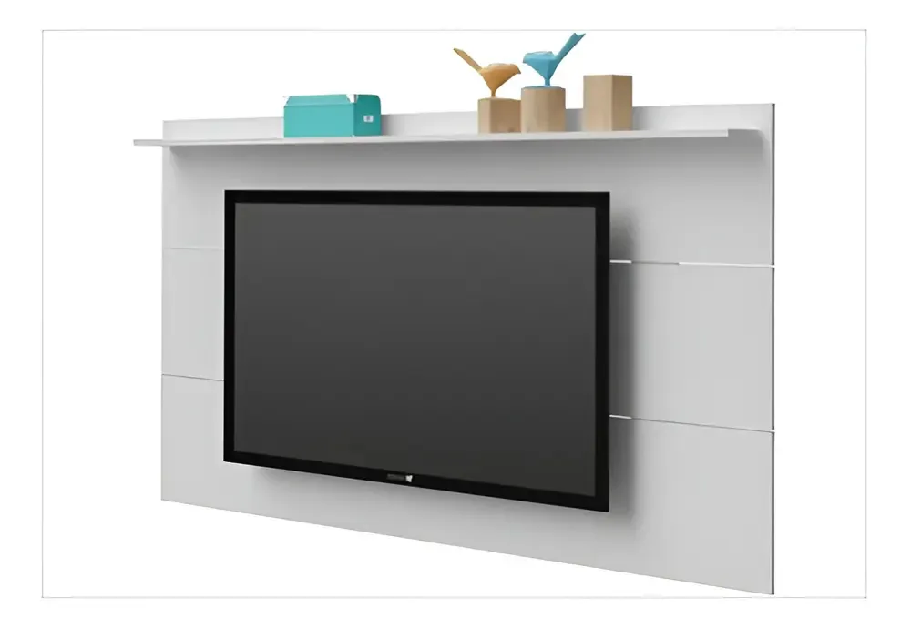 Painel Para Tv 1.8 Slim Branco - Artely